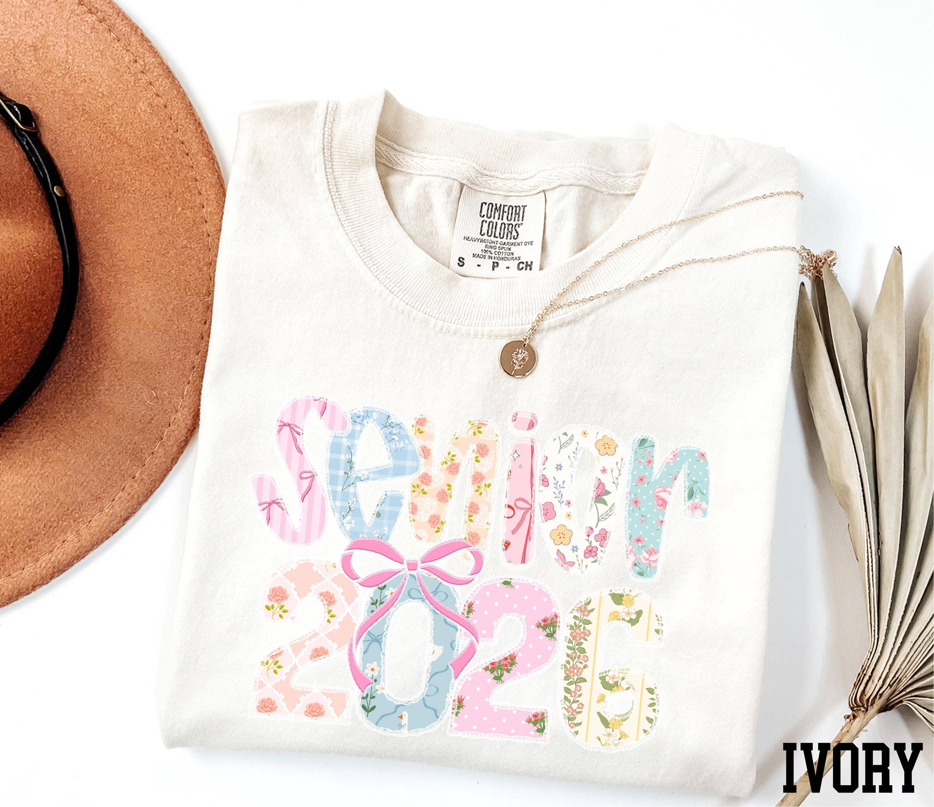 Comfort Colors Coquette Senior 2026 Shirt, Graduate 2026