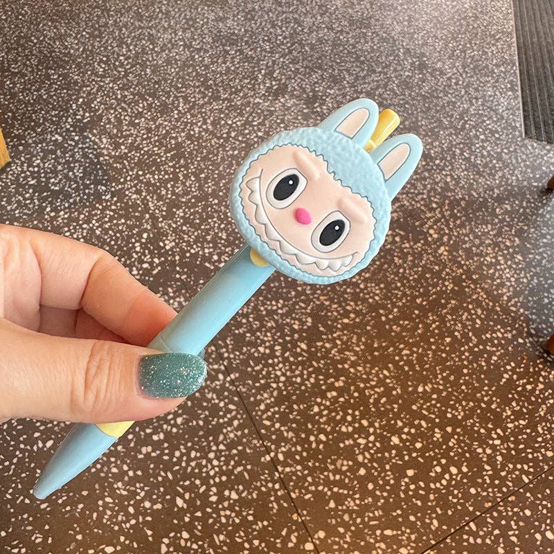 Labubu cartoon patch gel pen cute labubu pen