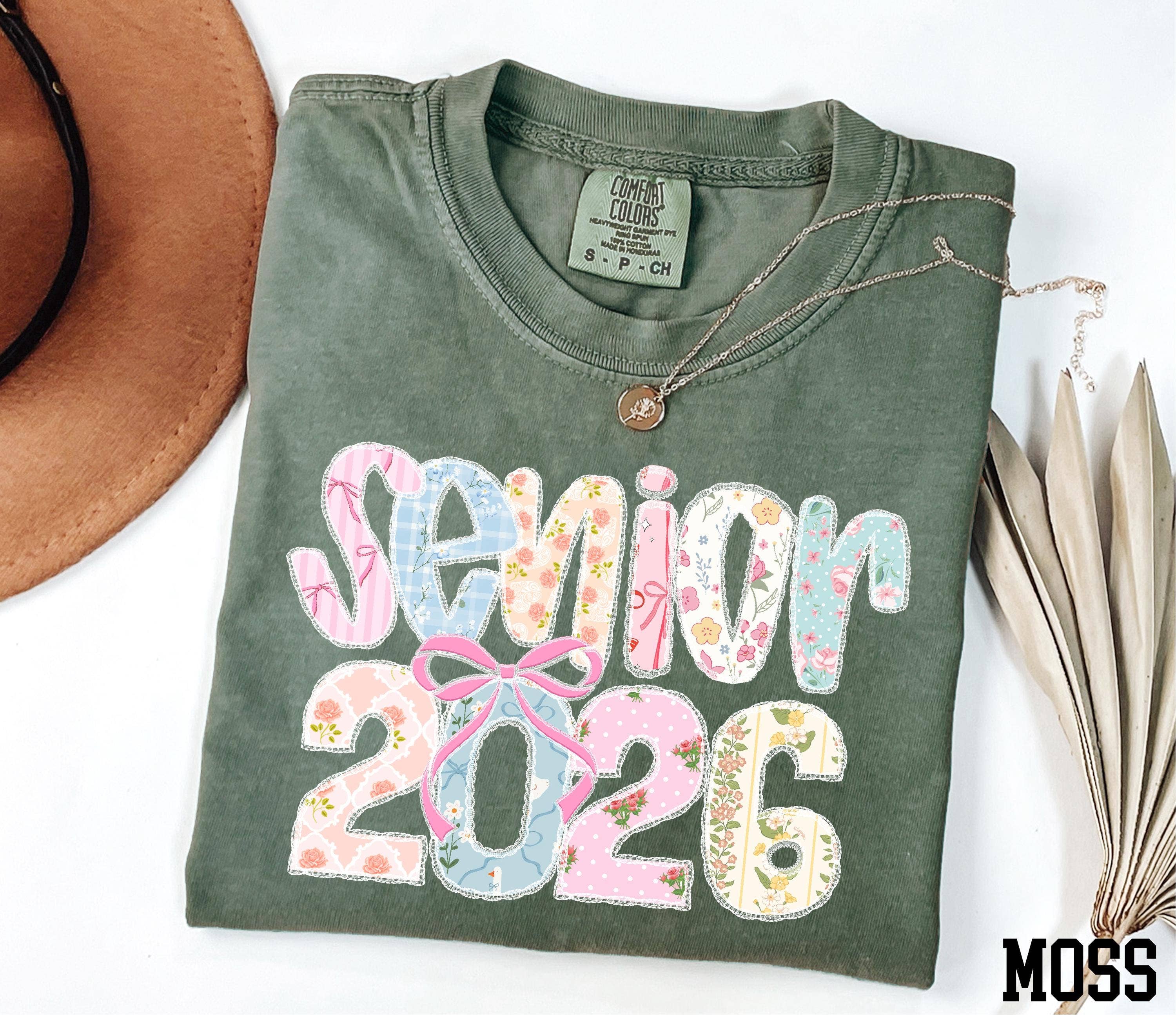 Comfort Colors Coquette Senior 2026 Shirt, Graduate 2026